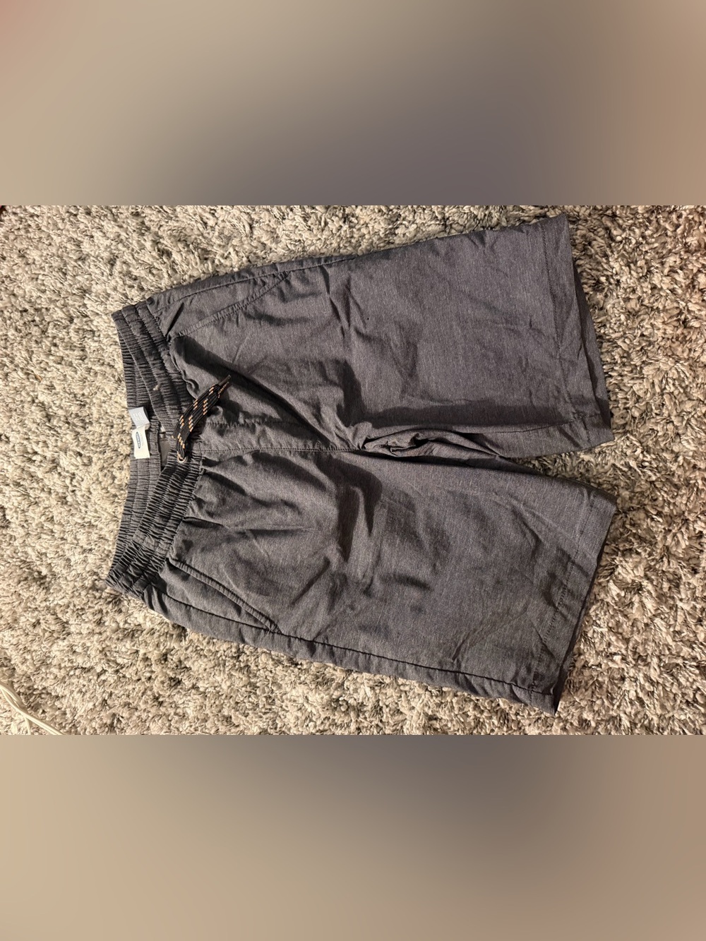 Old Navy Men's Heather Charcoal Jogger Shorts